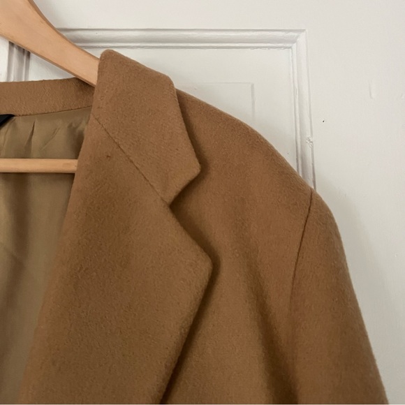 LL BEAN Vintage Camel Wool Blazer in Size 10P - Picture 7 of 7